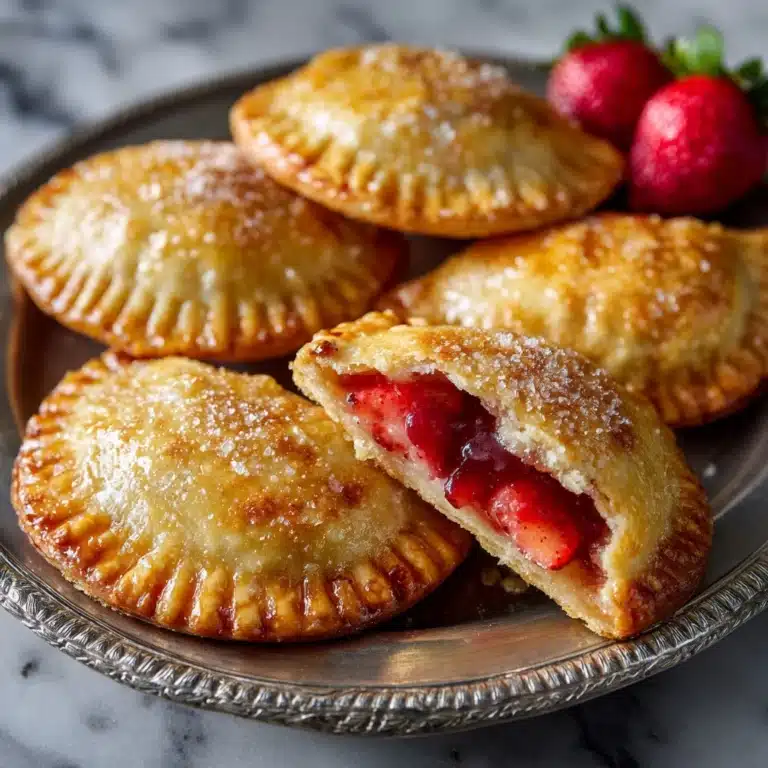 Strawberry Rhubarb Hand Pies Recipe