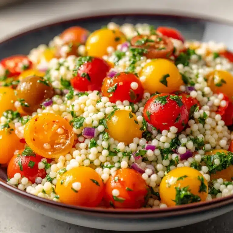 Cherry Tomato Couscous Salad Recipe