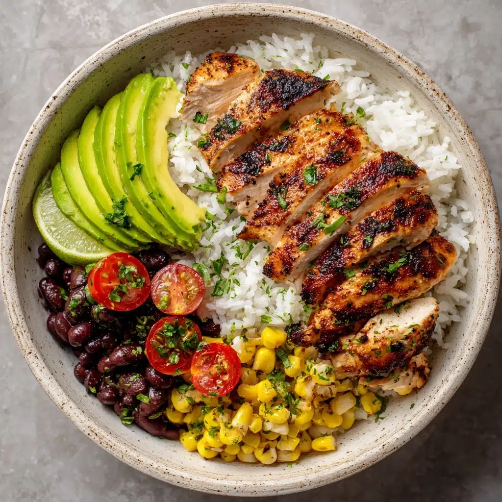 Honey Chipotle Chicken Rice Bowls Recipe