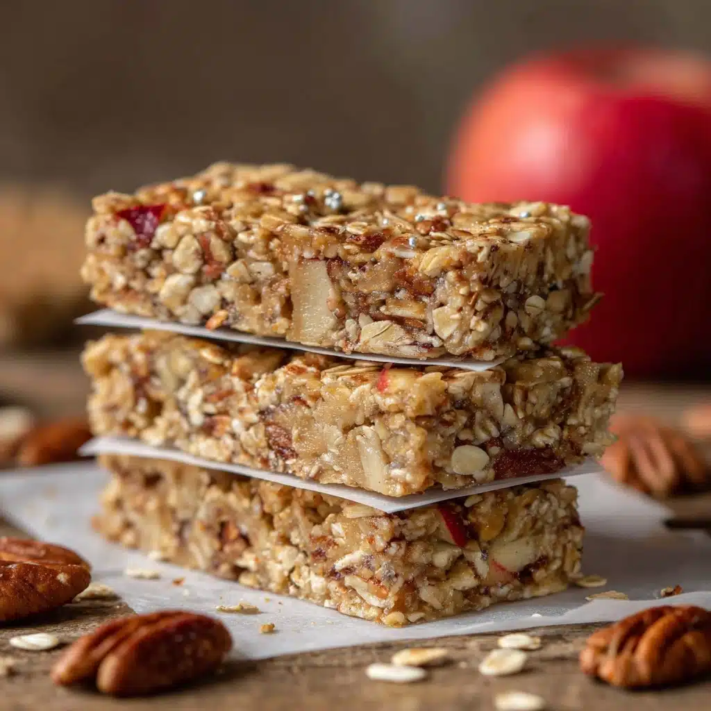 Apple Cinnamon Granola Bars Recipe