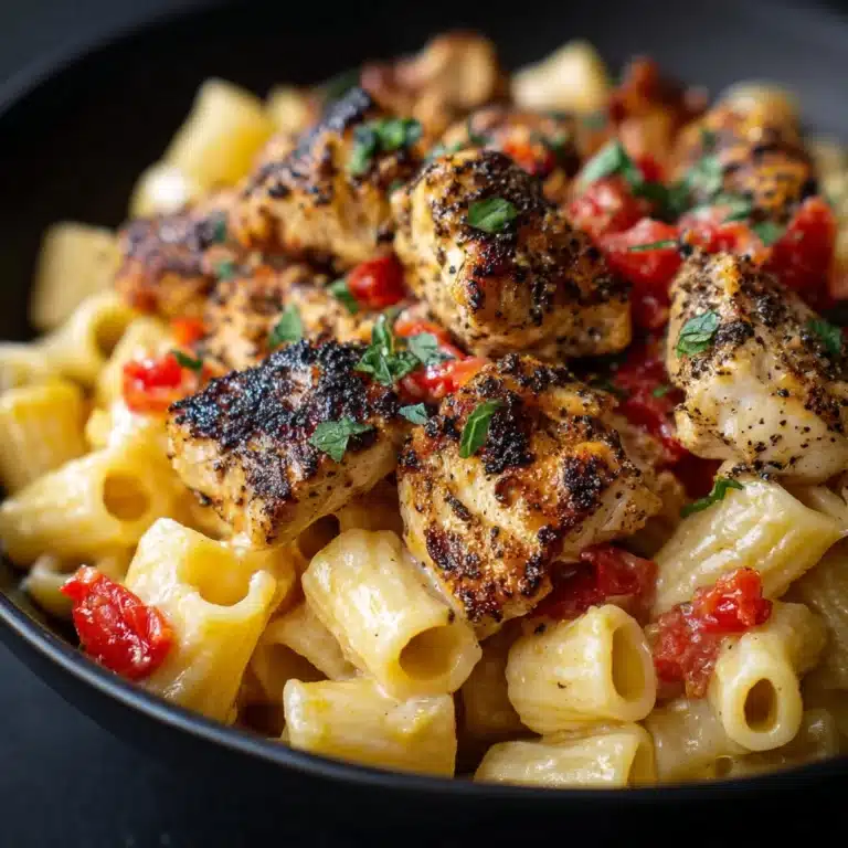 Honey Pepper Chicken Panini Pasta Recipe