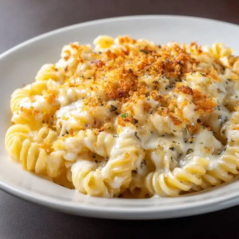 Parmesan Garlic Chicken Mac and Cheese Recipe