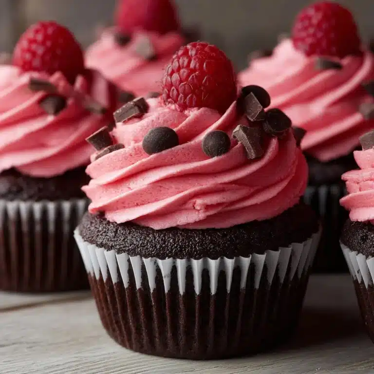 Chocolate Raspberry Cupcakes Recipe