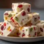 Easy Christmas Gumdrop Nougat Candy Recipe