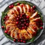 Turkey and Cranberry Wreath Recipe
