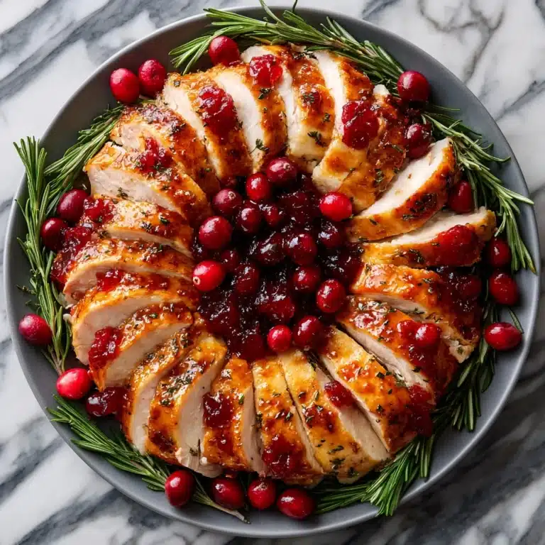 Turkey and Cranberry Wreath Recipe