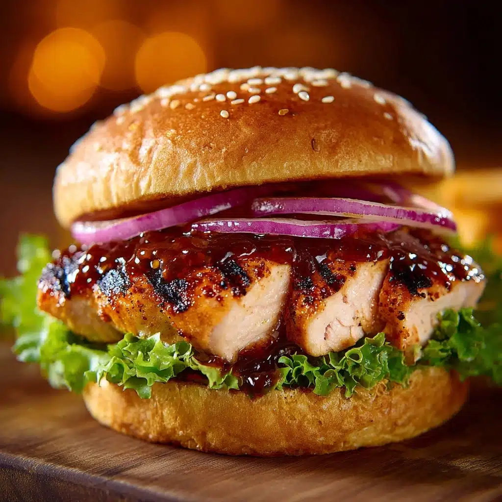 Delicious Teriyaki Chicken Burger Recipe