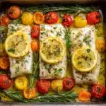 Easy Mediterranean Baked Fish Recipe