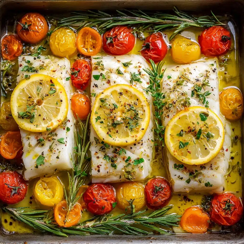 Easy Mediterranean Baked Fish Recipe