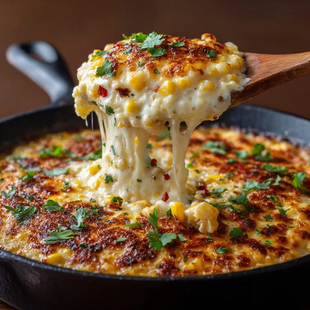 Roasted Corn Queso Fundido Recipe - Recipe Image