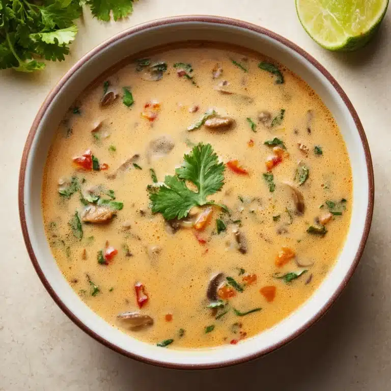 Slow Cooker Tom Kha Soup Recipe