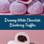 White Chocolate Blueberry Truffles Recipe