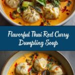 Easy Thai Red Curry Dumpling Soup Recipe