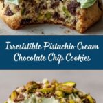 Pistachio Cream Chocolate Chip Cookies Recipe