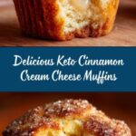 Keto Cinnamon Cream Cheese Muffins Recipe