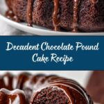 Chocolate Pound Cake Recipe
