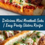 Mini Meatball Subs Recipe