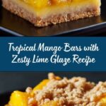 Mango Bars with Lime Glaze Recipe