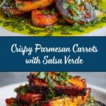 Crunchy Parmesan Carrots with Salsa Verde Recipe