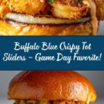 Buffalo Blue Crispy Tot Sliders Recipe