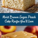 Brown Sugar Peach Cake Recipe