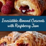 Almond Crescents with Raspberry Jam Recipe