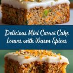 Mini Carrot Cake Loaves Recipe