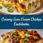 Simple Sour Cream Chicken Enchiladas Recipe