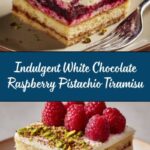 White Chocolate Raspberry Pistachio Tiramisu Recipe