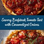 Beefsteak Tomato Tart with Caramelized Onions & Thyme Recipe