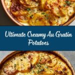 Creamy & Cheesy Au Gratin Potatoes Recipe