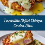 Skillet Chicken Cordon Bleu Recipe