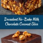 No-Bake Milk Chocolate Coconut Slice Recipe