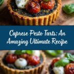 Caprese Pesto Tarts: An Amazing Ultimate Recipe
