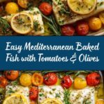Easy Mediterranean Baked Fish Recipe