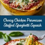 Chicken Parmesan Stuffed Spaghetti Squash Recipe