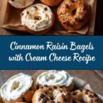 Cinnamon Raisin Bagels with Cream Cheese Recipe