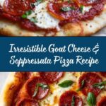 Goat Cheese and Soppressata Pizza Recipe