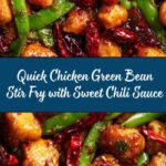 Chicken Green Bean Stir Fry with Sweet Chili Sauce Recipe
