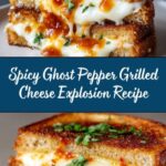 Spicy Ghost Pepper Grilled Cheese Explosion Recipe