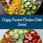 Crusted Chicken Cobb Salad With Honey Mustard Dressing Recipe