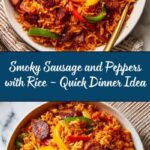 Smoked Sausage and Peppers with Rice Recipe