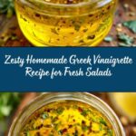 Homemade Greek Vinaigrette Recipe