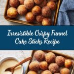 Crispy Funnel Cake Sticks Recipe