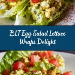 BLT Egg Salad Lettuce Wraps Recipe