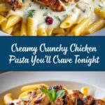 Creamy Crunchy Chicken Pasta Recipe
