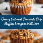 Oatmeal Chocolate Chip Muffins Recipe