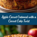 Apple Carrot Oatmeal (Carrot Cake Oatmeal Style) Recipe