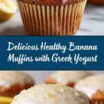 Healthy Banana Muffins with Greek Yogurt Recipe