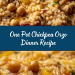 One Pot Chickpea Orzo Recipe